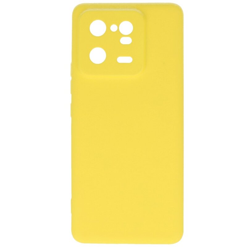 Custodia in TPU colore moda Xiaomi 13 Pro 5G giallo