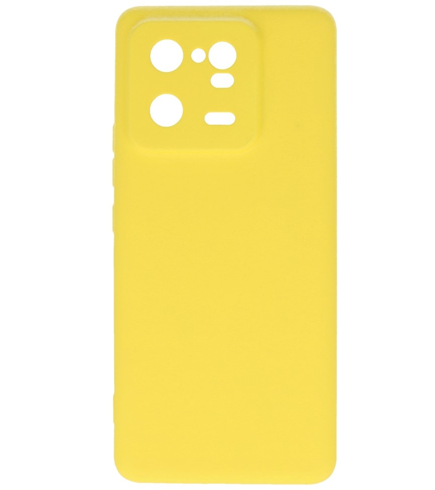 Funda TPU Fashion Color Xiaomi 13 Pro 5G Amarillo