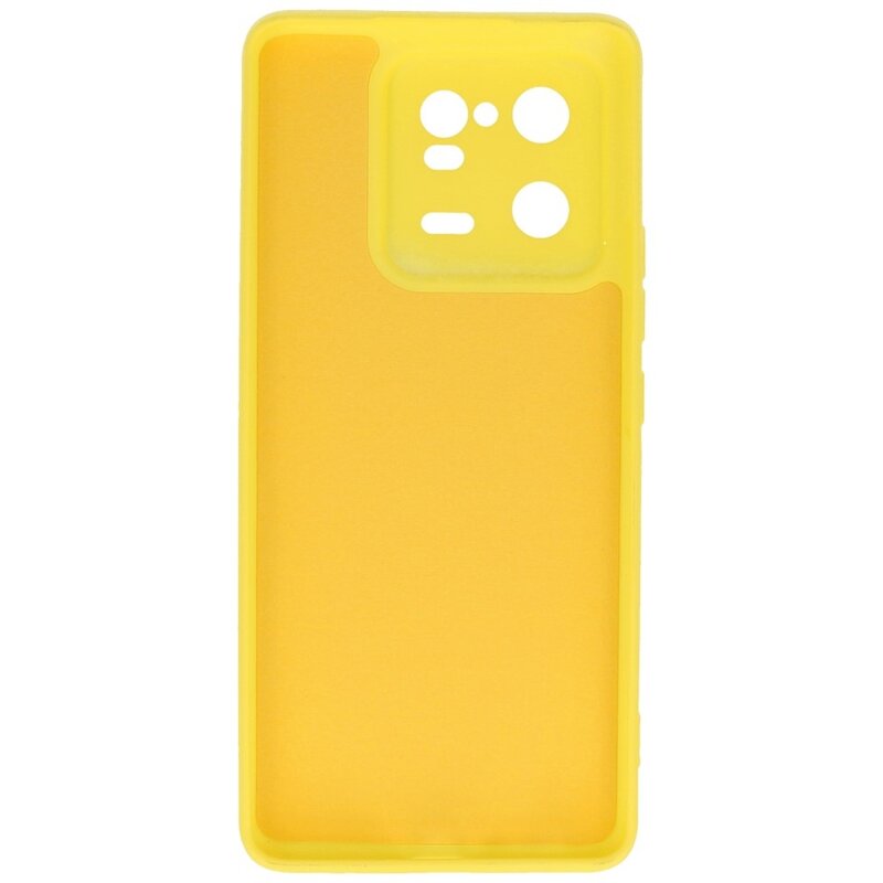 Custodia in TPU colore moda Xiaomi 13 Pro 5G giallo