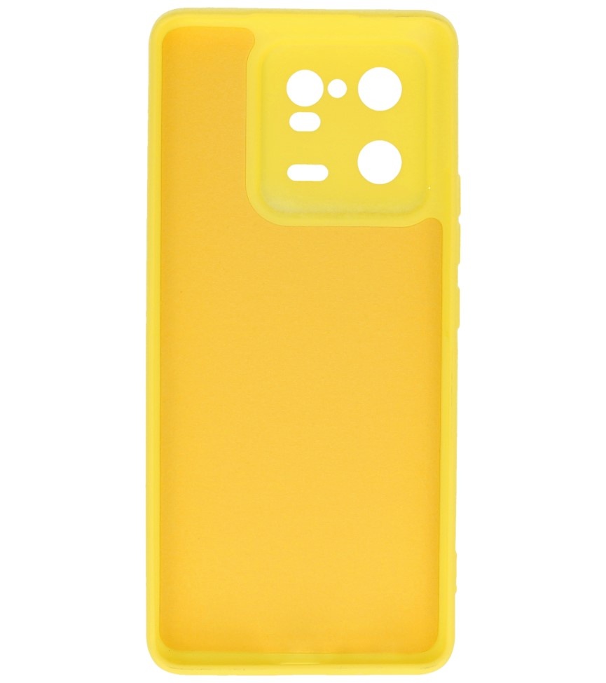 Custodia in TPU colore moda Xiaomi 13 Pro 5G giallo