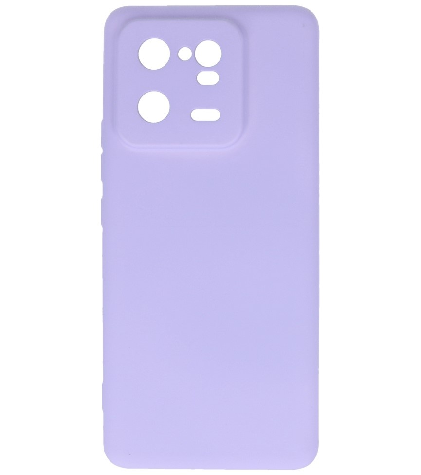 Custodia in TPU colore moda Xiaomi 13 Pro 5G viola
