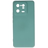 Custodia in TPU colore moda Xiaomi 13 Pro 5G verde scuro