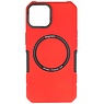 Estuche de carga magnético para iPhone 11 rojo