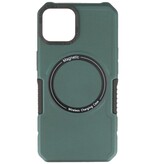 Magnetic Charging Case for iPhone 11 Dark Green