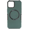 Custodia di ricarica magnetica per iPhone 11 Pro verde scuro