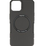 Magnetic Charging Case for iPhone 12 - 12 Pro Black