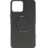 Estuche de carga magnética para iPhone 12 Pro Max Negro