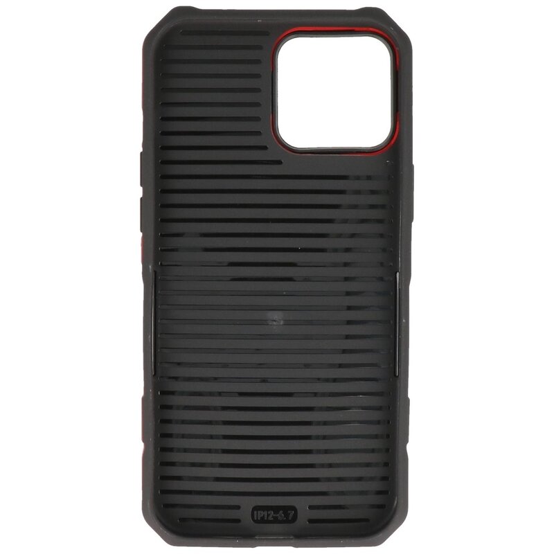 Coque de charge magnétique pour iPhone 12 Pro Max Rouge