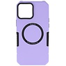 Funda de carga magnética para iPhone 12 Pro Max Púrpura