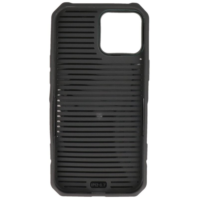 Magnetic Charging Case voor iPhone 12 Pro Max Donker Groen