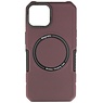 Magnetic Charging Case for iPhone 13 Burgundy Red