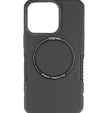 Magnetic Charging Case voor iPhone 13 Pro Zwart