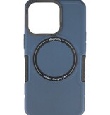 Coque de chargement magnétique pour iPhone 13 Pro Marine