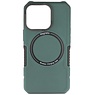 Coque de chargement magnétique pour iPhone 13 Pro vert foncé