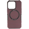 Magnetisk opladningsetui til iPhone 13 Pro Burgundy Red