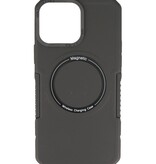 Coque de chargement magnétique pour iPhone 13 Pro Max Noir