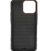 Coque de chargement magnétique pour iPhone 13 Pro Max Rouge