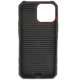 Estuche de carga magnético para iPhone 13 Pro Max rojo