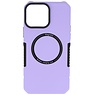 Funda de carga magnética para iPhone 13 Pro Max Púrpura