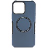 Funda de carga magnética para iPhone 14 Pro azul marino