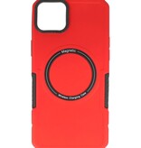 Magnetic Charging Case for iPhone 14 Plus Red