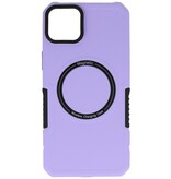 Magnetic Charging Case for iPhone 14 Plus Purple