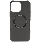 Magnetische Ladehülle für iPhone 14 Pro Max Schwarz