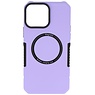 Coque de chargement magnétique pour iPhone 14 Pro Max Violet