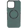 Custodia di ricarica magnetica per iPhone 14 Pro Max verde scuro