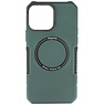 Funda de carga magnética para iPhone 14 Pro Max verde oscuro