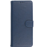 Bookstyle Wallet Cases Funda para Samsung Galaxy A20e Azul marino