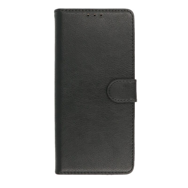 Bookstyle Wallet Cases Cover für Google Pixel 7A Schwarz