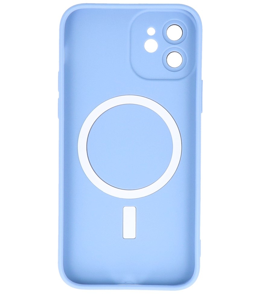 MagSafe Hoesje met Camera Beschermer voor iPhone 11 Blauw