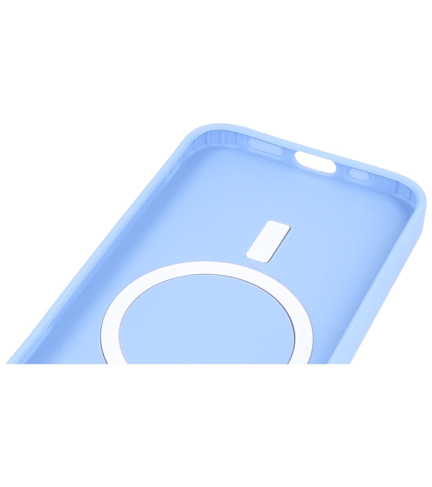 MagSafe Hoesje met Camera Beschermer voor iPhone 11 Blauw