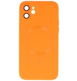 MagSafe Hoesje met Camera Beschermer voor 11 Oranje