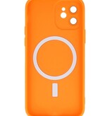 Coque MagSafe pour iPhone 11 Orange