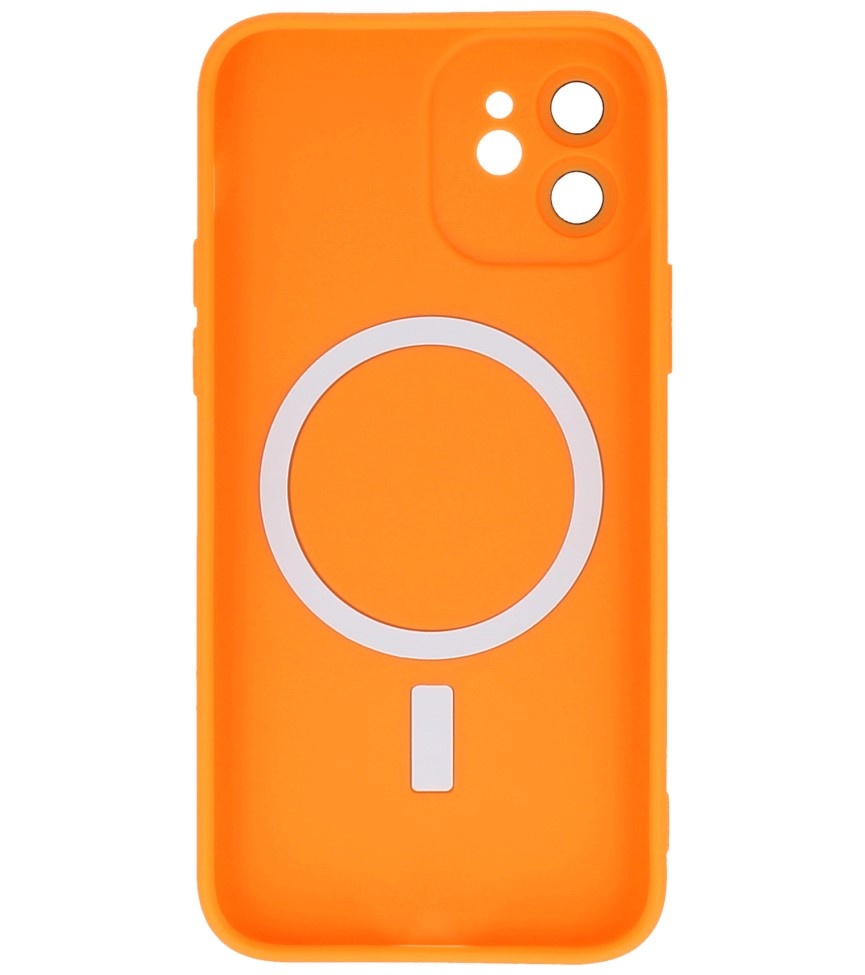 Coque MagSafe pour iPhone 11 Orange