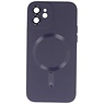 MagSafe Hoesje met Camera Beschermer voor iPhone 11 Nacht Paars