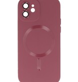 MagSafe Hoesje met Camera Beschermer voor iPhone 11 Bruin