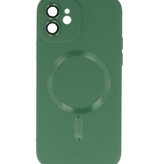 Custodia MagSafe per iPhone 11 verde scuro