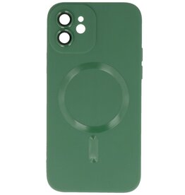 Custodia MagSafe per iPhone 11 verde scuro