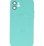 MagSafe Hoesje met Camera Beschermer voor iPhone 11 Turquoise