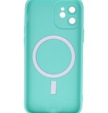 MagSafe Hoesje met Camera Beschermer voor iPhone 11 Turquoise