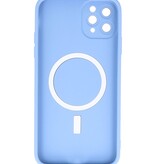 MagSafe Hoesje met Camera Beschermer voor iPhone 11 Pro Blauw