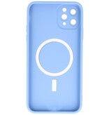 MagSafe Hoesje met Camera Beschermer voor iPhone 11 Pro Blauw