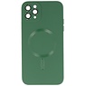 Funda MagSafe para iPhone 11 Pro verde oscuro