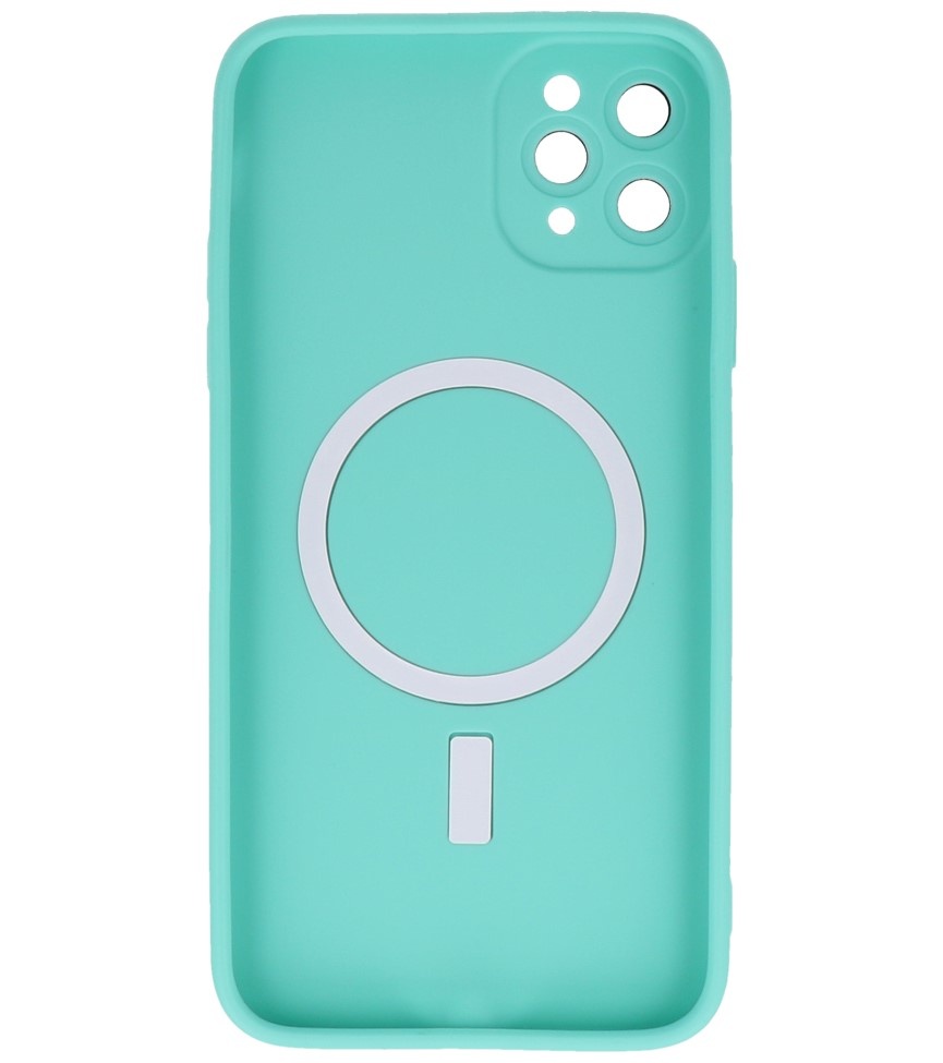 Coque MagSafe pour iPhone 11 Pro Turquoise