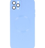 Coque MagSafe pour iPhone 11 Pro Max Bleu