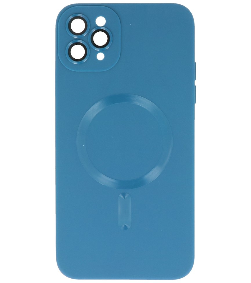 Funda MagSafe para iPhone 11 Pro Max azul marino
