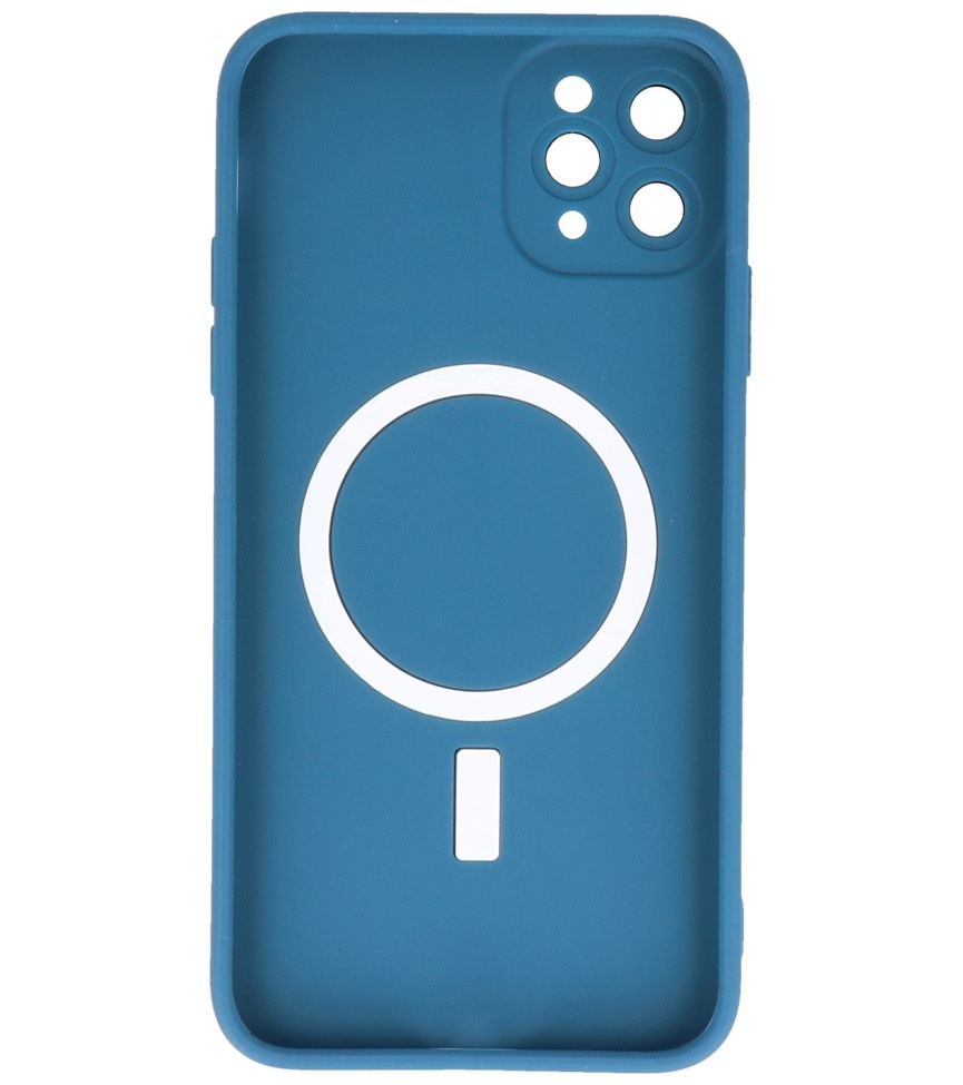 MagSafe-Hülle für iPhone 11 Pro Max, Marineblau